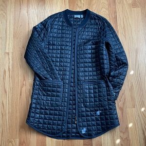 Athleta Recycled Grandview Primaloft Jacket Blue MEDIUM